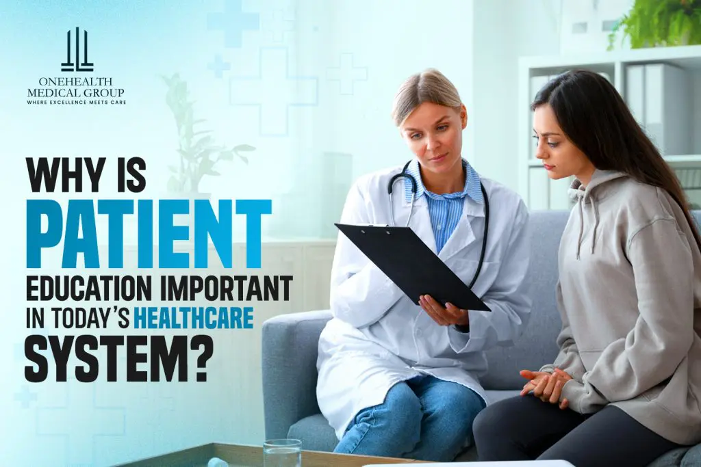 doctor is education patient | One Health Medical Group doctor is education patient